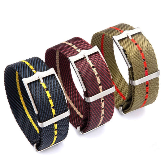 Premium Nylon Watch Band for Rolex for Tudor Army Military Strap  for Seiko Fabric Canvas Bracelet Men Sport Wristband 20mm 22mm